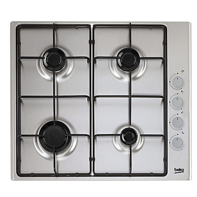 Beko HIZG64120S Gas Hob Stainless Steel